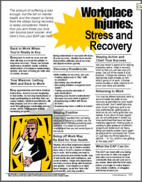 E019 Workplace Injuries: Stress and Recovery