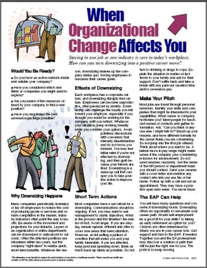 E027 When Organizational Change Affects You