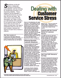 E036 Dealing with Customer Service Stress
