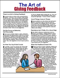 E047 The Art of Giving Feedback