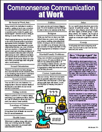 E113 - Common Sense Communication at Work
