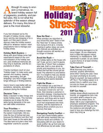 E142 Managing Holiday Stress 2020 (Any Year)