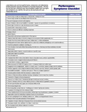 S174V  60 Signs and Symptoms Checklist