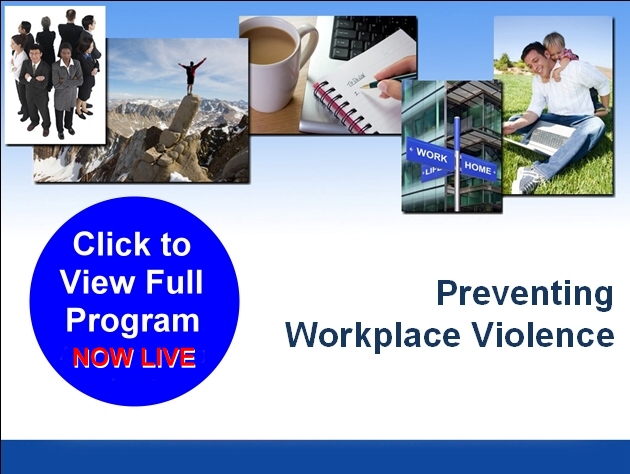 violence in the workplace training prevention