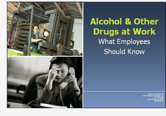 employee drug and alcohol training powerpoint, DVD